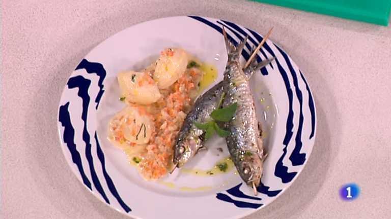 Cocina con Sergio - Sardinas al lim&oacute;n con patatas al brandy