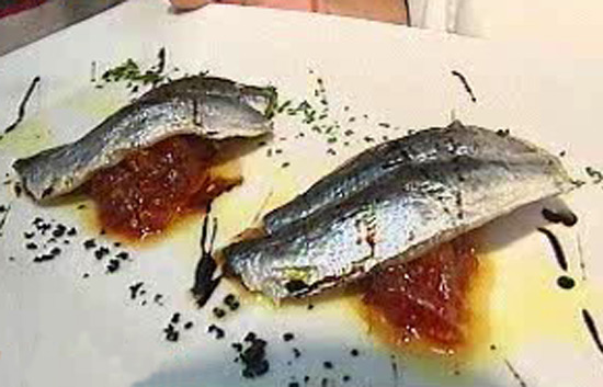 Espa&ntilde;a Directo - Sardinas con mermelada de tomate