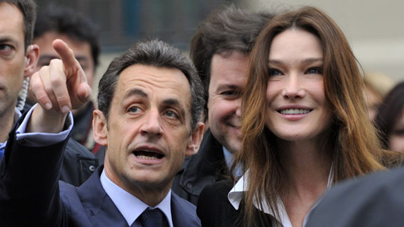 Sarkozy y Carla Bruni en una de sus &uacute;ltimas apariciones p&uacute;blicas