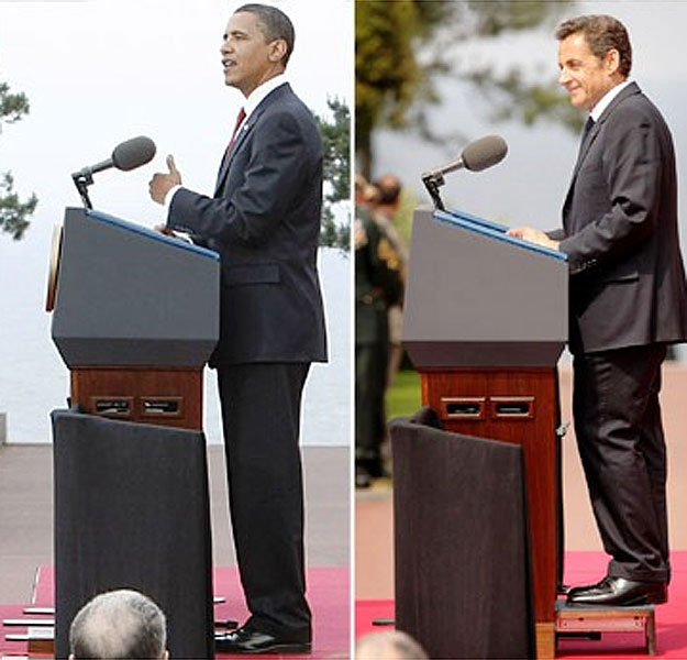 Sarkozy quiere estar a la altura de Obama Sarkozy quiere estar a la altura de Obama