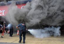 Se incendia el garaje de Williams