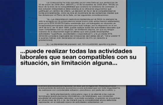 Cobrar una pensi&oacute;n por invalidez y trabajar es compatible