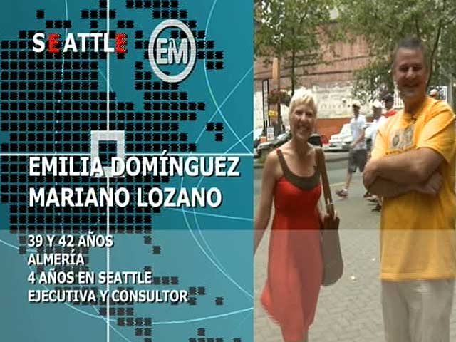 Espa&ntilde;oles en el mundo - Seattle - Emilia y Mariano