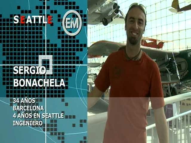 Espa&ntilde;oles en el mundo - Seattle - Sergio