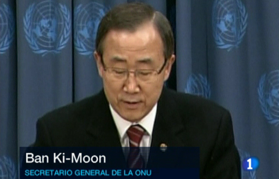 Ver v&iacute;deo  'El secretario general de la ONU ha pedido respeto a la resoluci&oacute;n del Consejo de Seguridad'