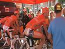 El equipo Euskaltel Euskadi había hecho un mal papel en las CRE del Giro y del Tour pero en esta Vuelta la historia ha cambiado. El equipo vasco fue 11º en Benidorm y entraron en meta a 28 segundos del mejor tiempo. Una de las nuevas técnicas que uti