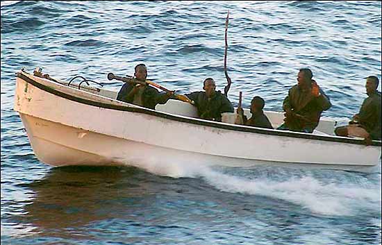 Secuestros de piratas somal&iacute;es en 2009