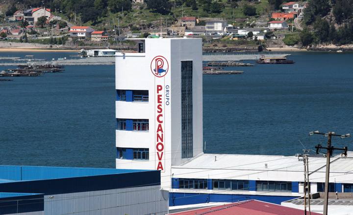 Sede de Pescanova en la localidad de Chapela, cerca de Vigo