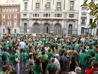 Ver v&iacute;deo  'Segunda jornada de huelga de profesores en Madrid'