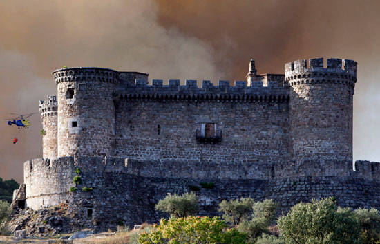 Segunda v&iacute;ctima mortal en el incendio de &Aacute;vila