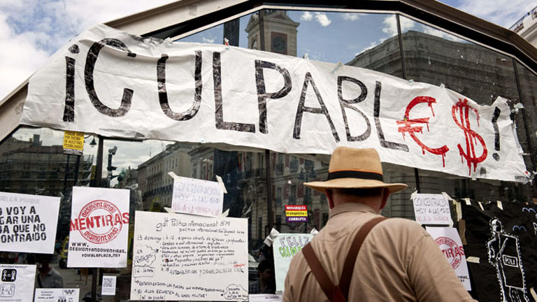Segundo d&iacute;a de protestas en Madrid el aniversario del 15M