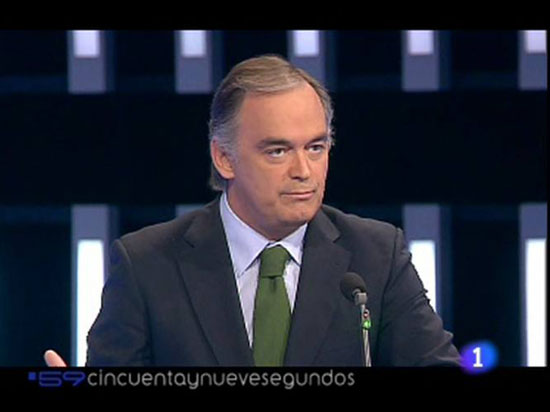 59 segundos - Pons afirma que Rajoy que no tiene candidato para Caja Madrid ni debe tenerlo