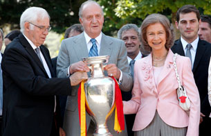 Ver v&iacute;deo  'La selecci&oacute;n espa&ntilde;ola, con la Familia Real'
