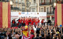 LA SELECCI&Oacute;N RECIBE EN MADRID EL HOMENAJE DE LA AFICI&Oacute;N