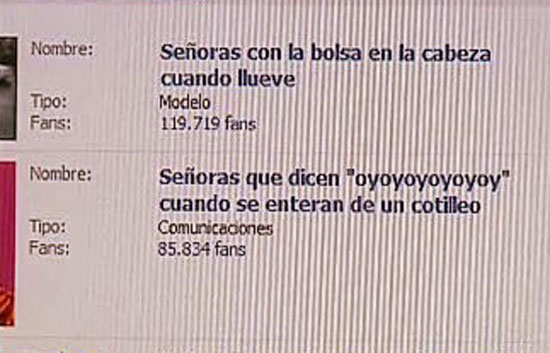 Espa&ntilde;a Directo - Las "se&ntilde;oras" del facebook