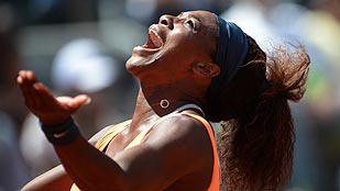 Serena Williams fulmina a Azarenka y conquista Roma Serena Williams fulmina a Azarenka y conquista Roma