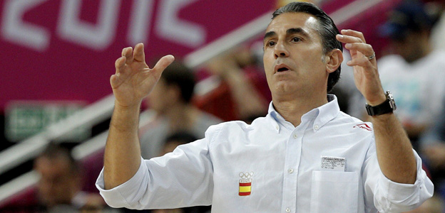 Sergio Scariolo durante la final contra Estados Unidos