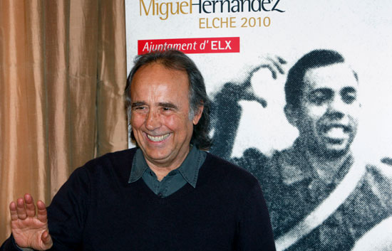 Serrat pone m&uacute;sica a Miguel Hern&aacute;ndez