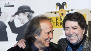 Ver v&iacute;deo  'Serrat y Sabina presentan "La Orquesta del Titanic"'