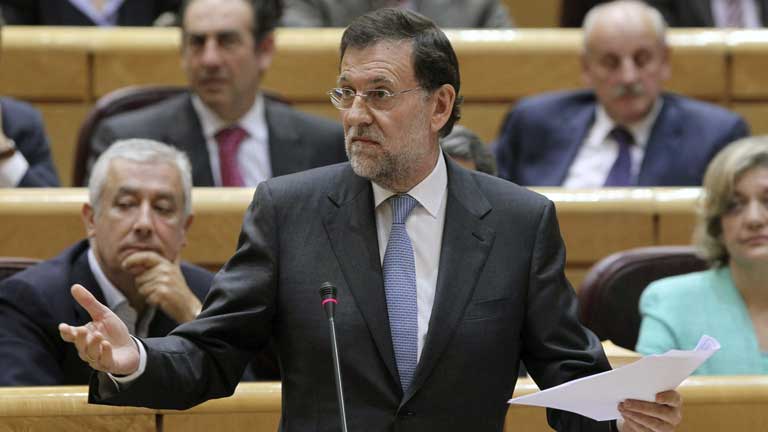 Rajoy comparece en la sesi&oacute;n de control del Gobierno en el Senado