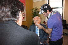 José Antonio Samaranch Entrevista 50 Aniv. TVE CAT Maquillaje José Antonio Samaranch Entrevista 50 Aniv. TVE CAT Maquillaje