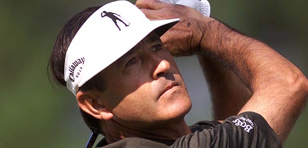 Severiano Ballesteros durante en Abierto de Madrid, celebrado en el 2001.