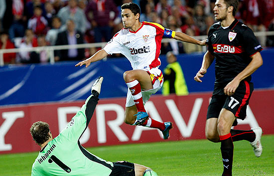 El Sevilla, primer espa�ol en octavos