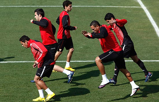 El Sevilla se conjura para el choque ante el CSKA