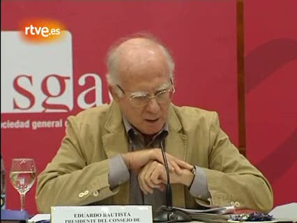 Ver v&iacute;deo  'La SGAE recaud&oacute; 365 millones de euros en 2010, un 7,7% m&aacute;s, "sin ser un buen a&ntilde;o"'