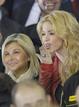 Shakira en el palco de la final de la Copa del Rey