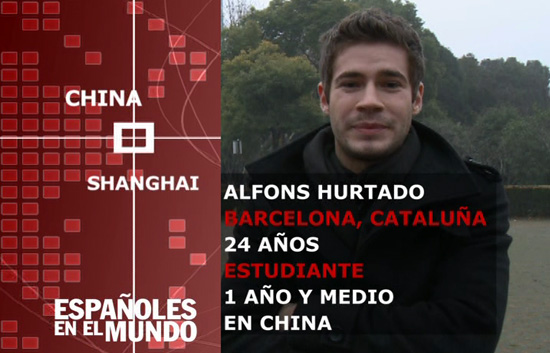 Espa&ntilde;oles en el mundo - Shanghai - Alfons