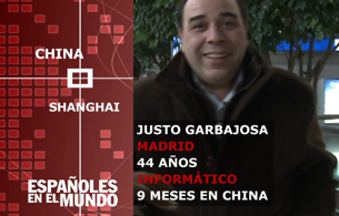 Espa&ntilde;oles en el mundo - Shanghai - Justo