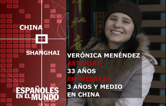 Espa&ntilde;oles en el mundo - Shanghai - Ver&oacute;nica