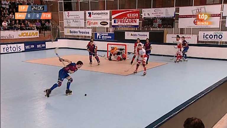 Hockey sobre patines - Liga espa&ntilde;ola: Shum Grupo Maestre - FC Barcelona
