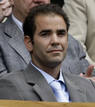 El siete veces campe&oacute;n de Wimbledon Pete Sampras no ha querido perderse la final, para ver si el helv&eacute;tico consigue superar su r&eacute;cord de 10 torneos ganados sobre hierba, en la Era Open.