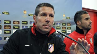 Simeone: "Falcao está con nosotros y lo vemos feliz" Simeone: "Falcao está con nosotros y lo vemos feliz"