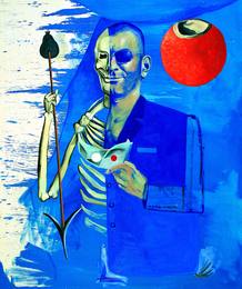 "Sin t&iacute;tulo". 1988. Martin Kippenberger. &Oacute;leo sobre lienzo. Colecci&oacute;n particular, Oslo.