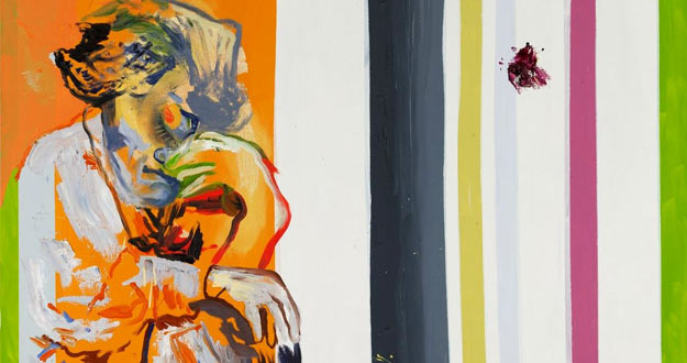 "Sin t&iacute;tulo" (de la serie Jacqueline: los cuadros que Pablo ya no pudo pintar). Martin Kippenberger. 1996.