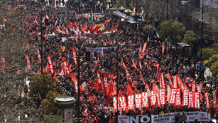 Ver v&iacute;deo  'Los sindicatos vuelven a manifestarse en Madrid'