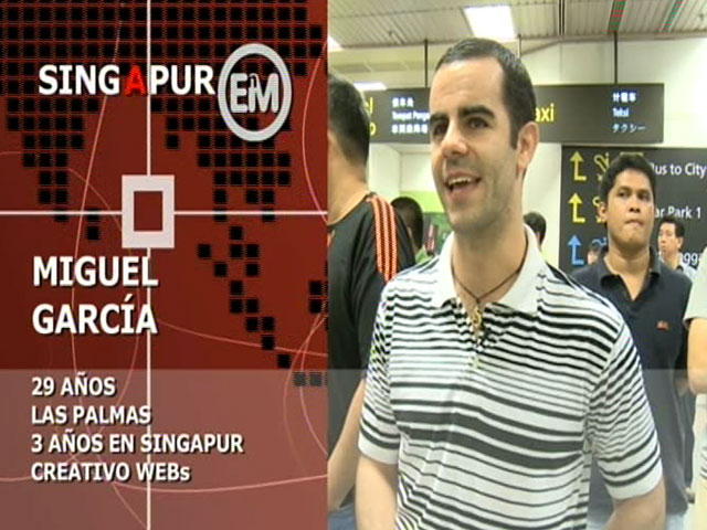 Espa&ntilde;oles en el mundo - Singapur - Miguel