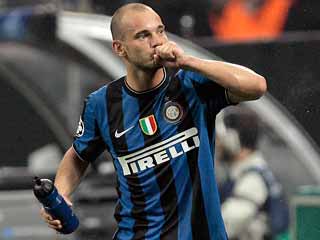 Ver v&iacute;deo  'Sneijder empata solo (1-1)'