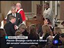 Ir al Video&nbsp;Solemne funeral de despedida a Ted Kennedy