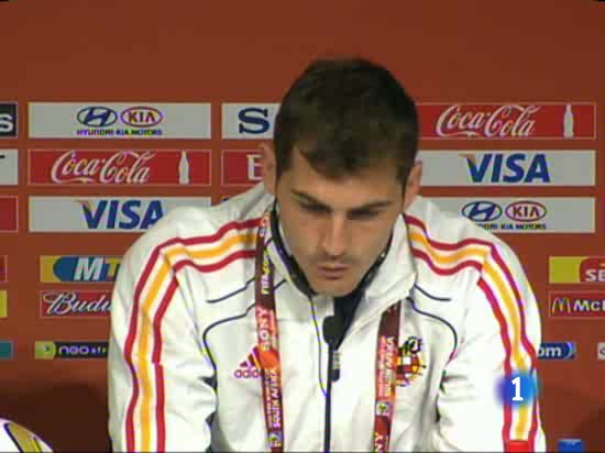 Casillas: 'Por nuestra cabeza s&oacute;lo pasa ganar'