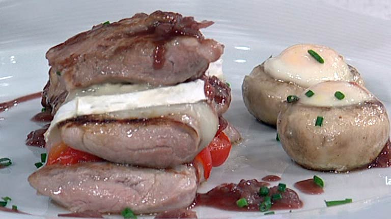 Saber cocinar - Solomillo de cerdo con salsa oporto