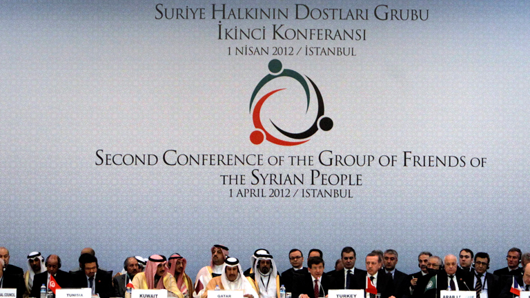 La Conferencia  de los Amigos de Siria apuesta por una soluci&oacute;n negociada al conflicto