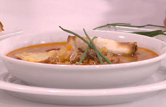 Saber cocinar - Sopa de gallina 