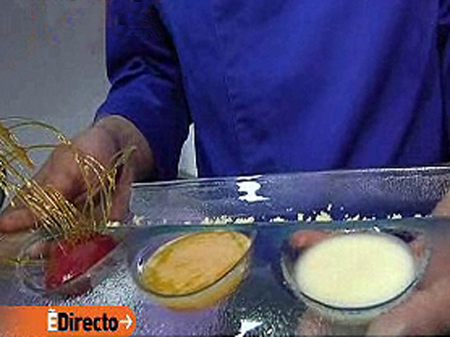 Espa&ntilde;a Directo - Sopa de queso con frambuesa