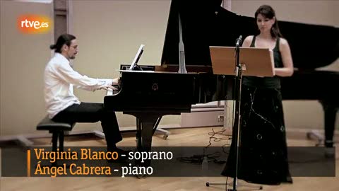 Ver v&iacute;deo  'La soprano Virginia Blanco en el D&iacute;a de la M&uacute;sica'
