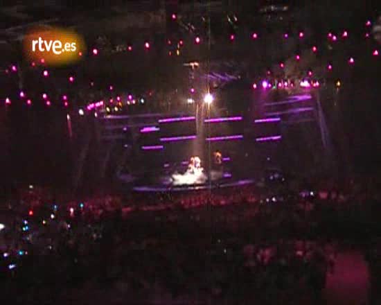 Eurovisi&oacute;n 2009 - Actuaci&oacute;n de Soraya desde el Olimpiisky