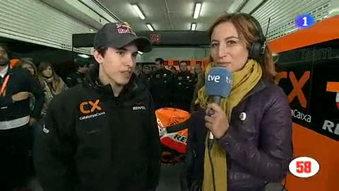 Ver v&iacute;deo  'La sorpresa a Marc M&aacute;rquez'